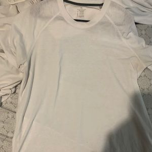 Plain white tee